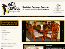 Tablet Screenshot of jazzyjunque.org